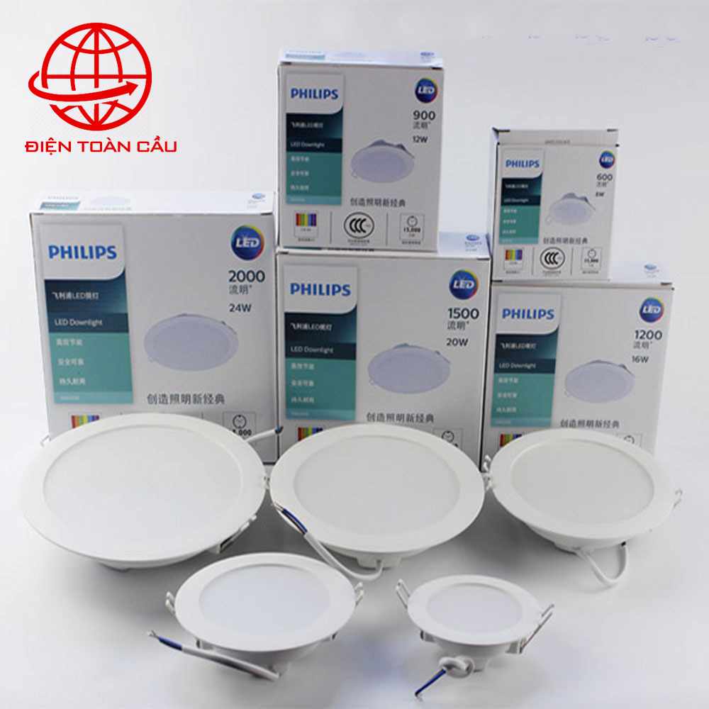 Đèn led âm trần philips tại nhà phân phối