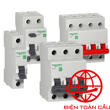 Cầu dao tự động 2p schneider cầu dao tự động Schneider