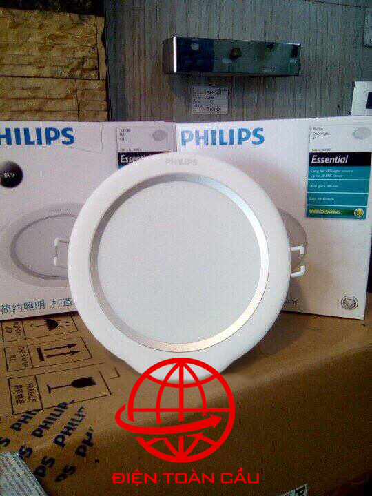 Đèn led âm trần tròn philips Đèn led âm trần tròn philips