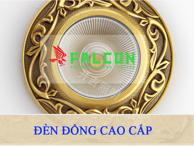 đèn tân cổ điển bằng đồng cao cấp