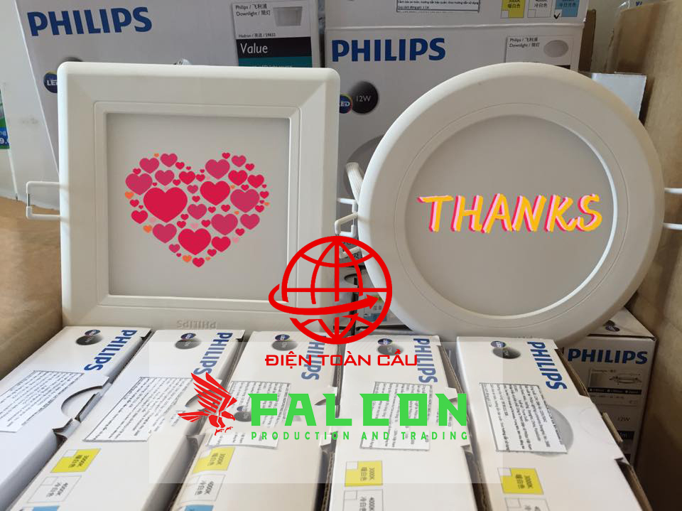 Lựa chọn đèn led philips tại hà nội Bán đèn led âm trần philips chính hãng tại hà nội