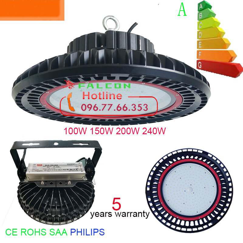 den-led-cho-nha-xuong-ufo-gia-re đèn led ufo nhà xưởng