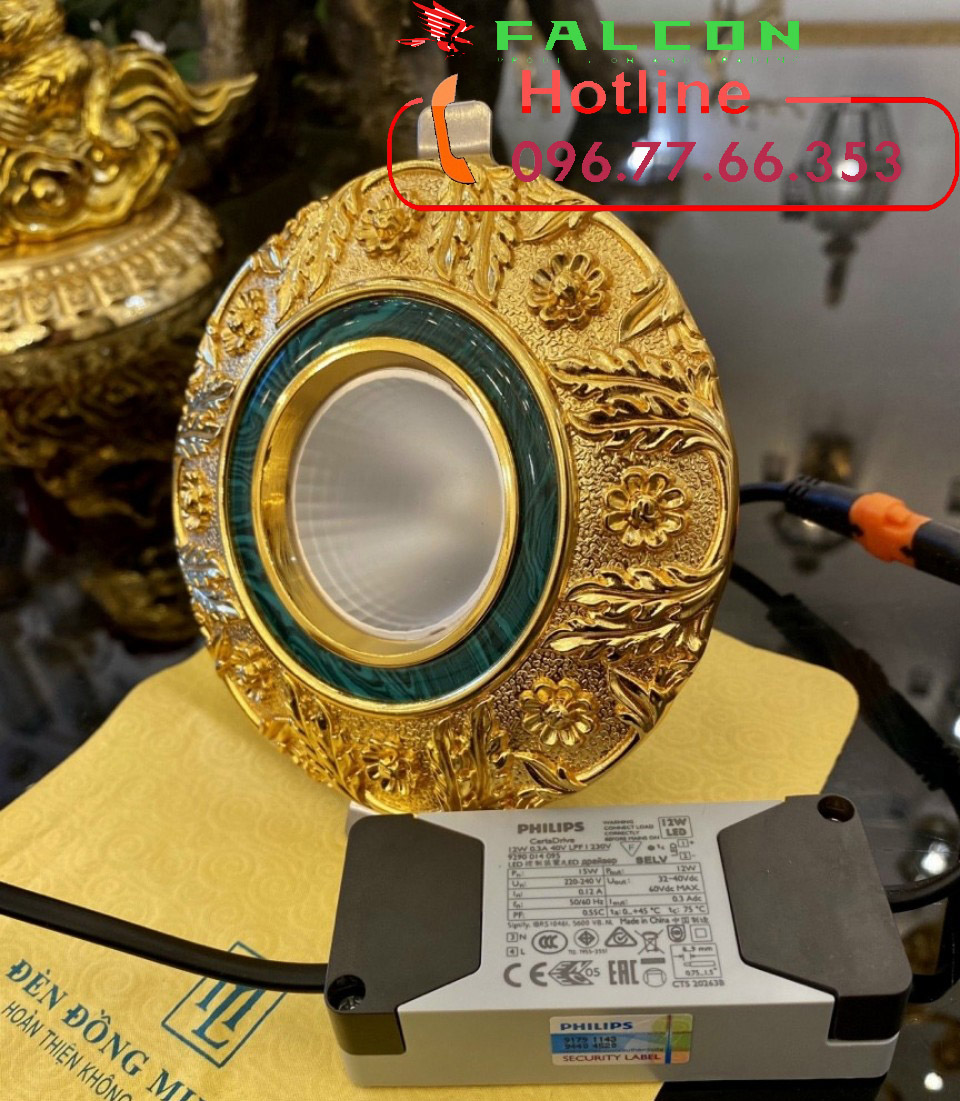 đèn mạ vàng tân cổ điển