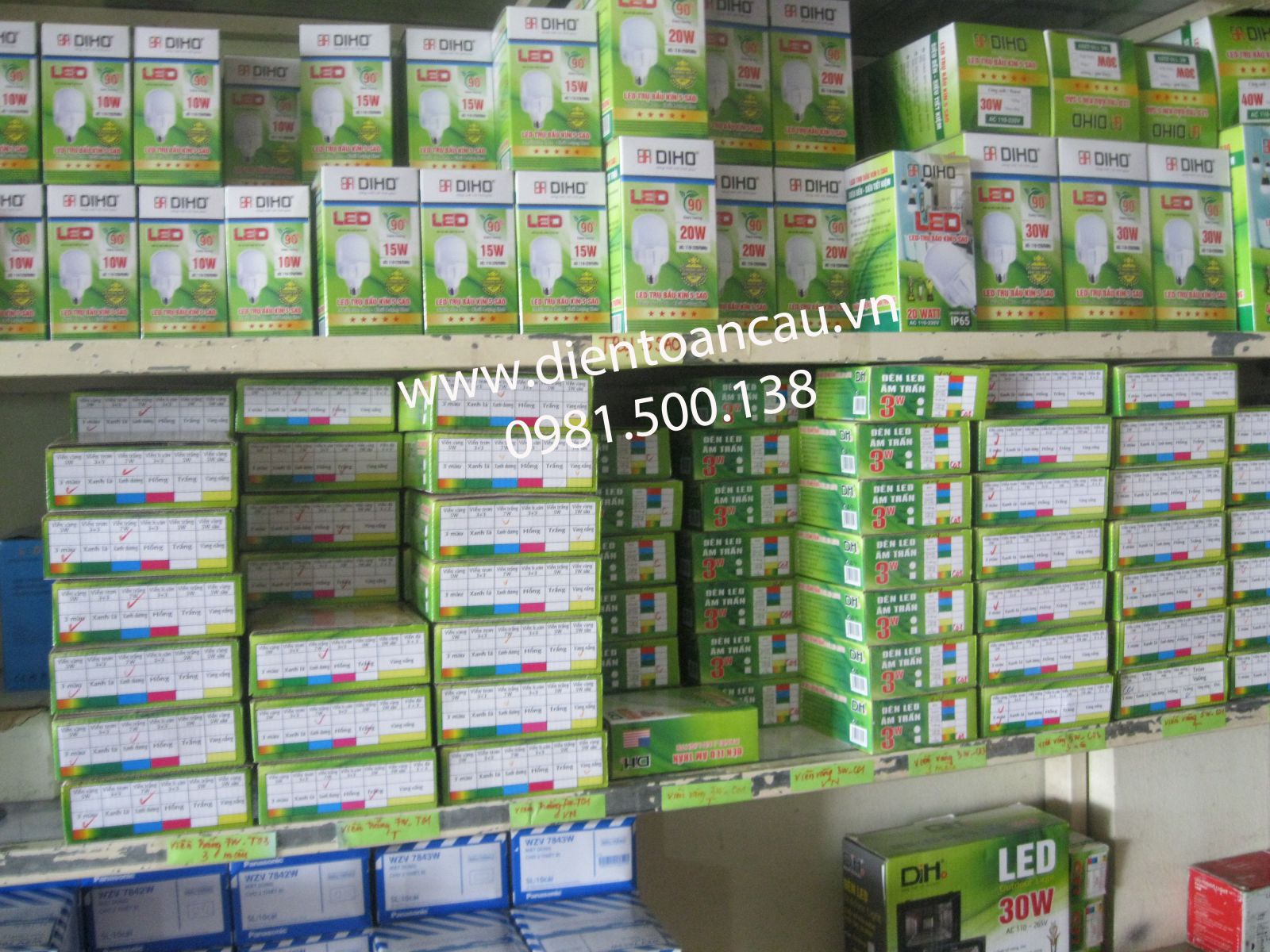 đèn led diho cao cấp