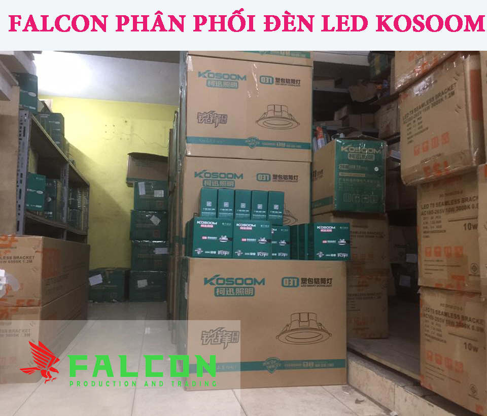 kho hàng đèn led kosoom giá rẻ phân phối đèn led kosoom