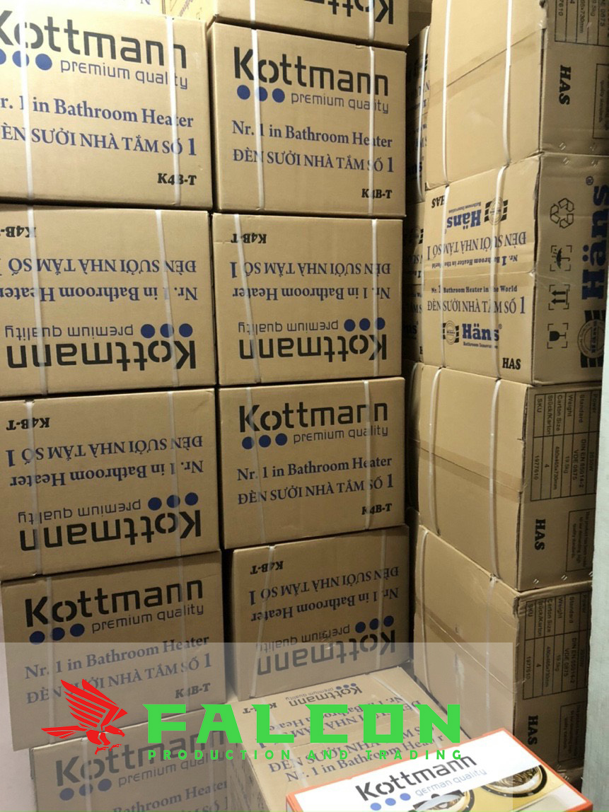 phân phối cung cấp đèn sưởi kottmann