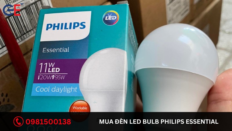 Mua đèn LED Bulb Philips Essential chính hãng