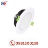 Đèn Led âm trần Diamond mặt trắng KingLED 3 màu