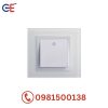 Bộ 1 công tắc 20A 2 cực Simon V8 1 chiều có đèn LED