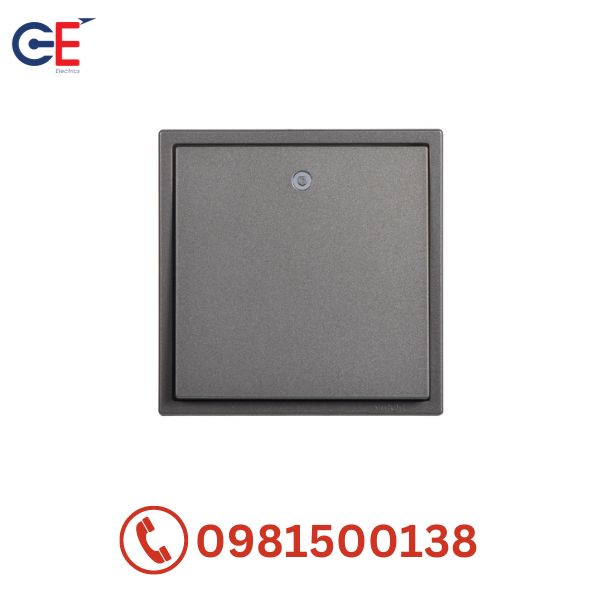 Bộ 1 công tắc 20A 2 cực Simon I7 1 chiều có đèn LED