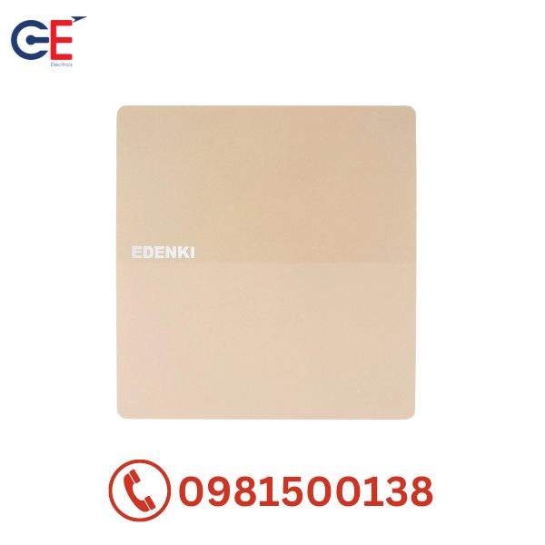 Bộ 1 công tắc Edenki Elegant Golden 2 chiều EE-201-G