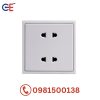 Bộ ổ cắm đôi 2 chấu Simon I7