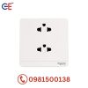 Bộ ổ cắm đôi 3 chấu 16A Schneider Avataron