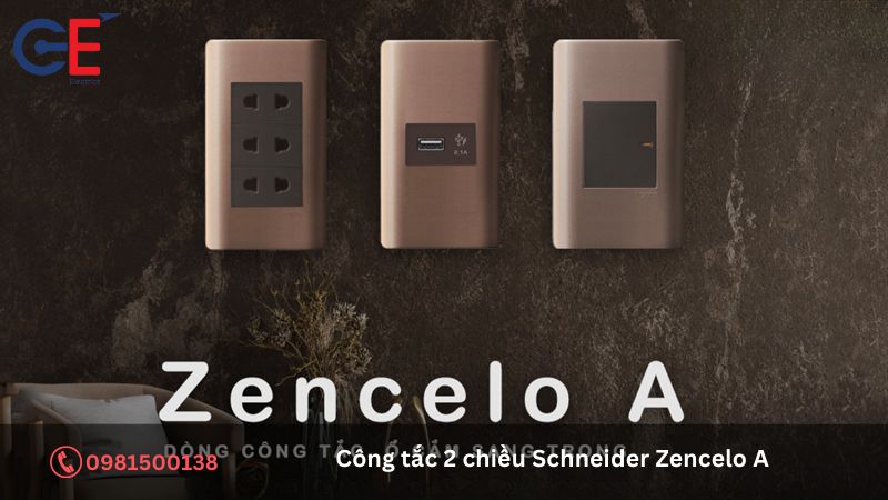 Công dụng nổi bật của công tắc 2 chiều Schneider Zencelo A?