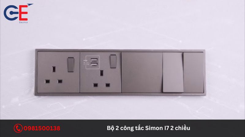 Đặc điểm của bộ 2 công tắc Simon I7 2 chiều