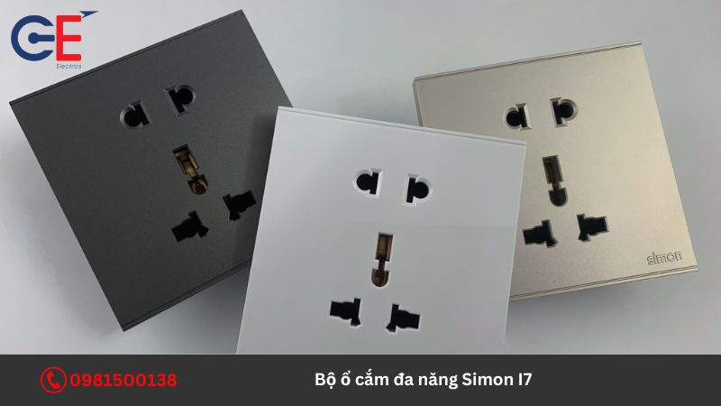 Đặc điểm của bộ ổ cắm đa năng Simon I7