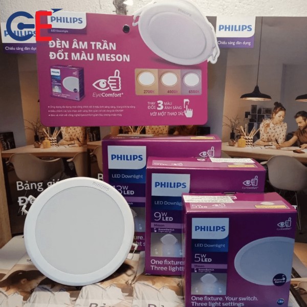 Đèn Led âm trần Philips Meson G3