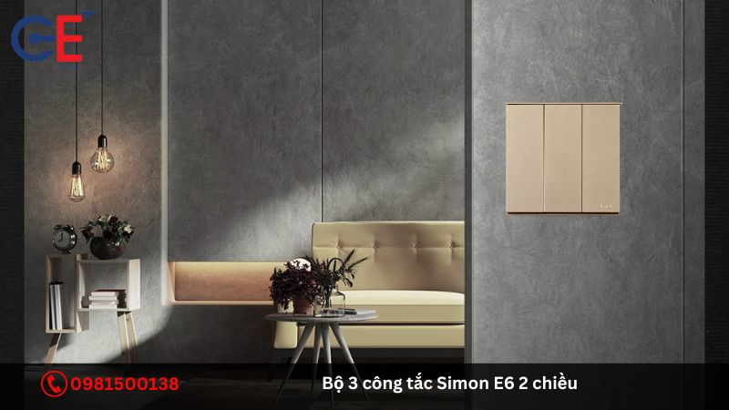 Địa chỉ cung cấp bộ 3 công tắc Simon E6 2 chiều?