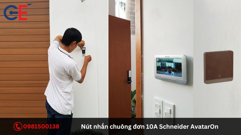 Địa chỉ cung cấp nút nhấn chuông đơn 10A Schneider AvatarOn?