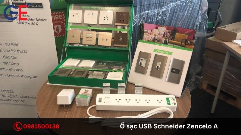 Địa chỉ cung cấp ổ sạc USB Schneider Zencelo A?