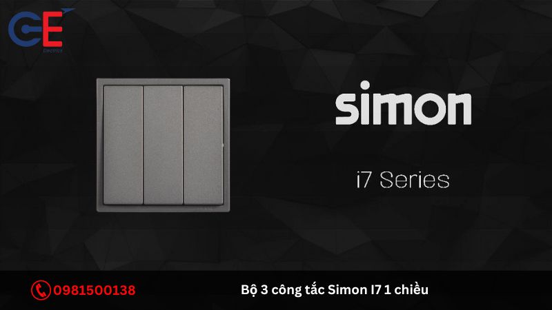 Địa chỉ cung cấp bộ 3 công tắc Simon I7 1 chiều?