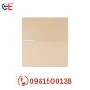 Bộ 1 công tắc Edenki Elegant Golden 1 chiều EE-101-G