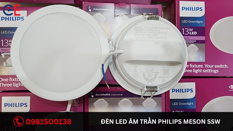 Mua đèn LED Âm Trần Philips Meson SSW chính hãng