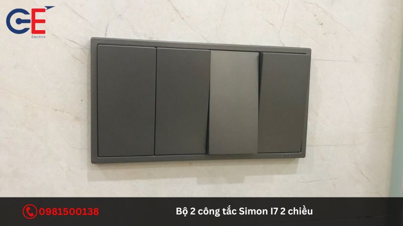 Ưu điểm của bộ 2 công tắc Simon I7 2 chiều