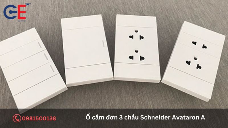 Ứng dụng của ổ cắm đơn 3 chấu Schneider Avataron A