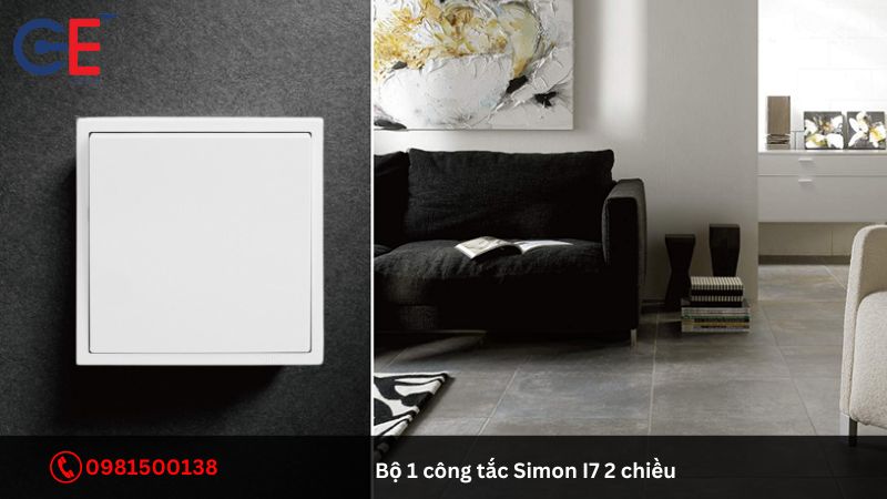 Ứng dụng của bộ 1 công tắc Simon I7 2 chiều
