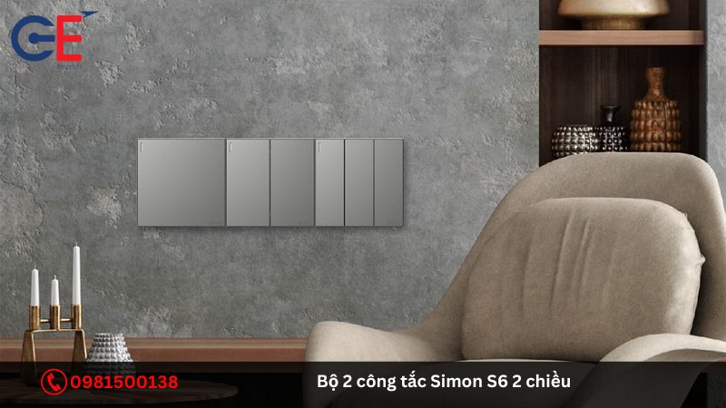 Ưu điểm của bộ 2 công tắc Simon S6 2 chiều