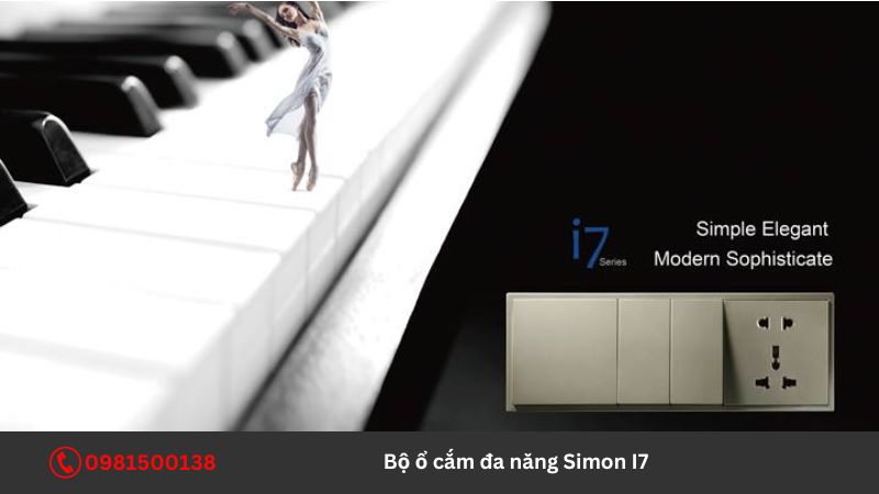 Ưu điểm của bộ ổ cắm đa năng Simon I7