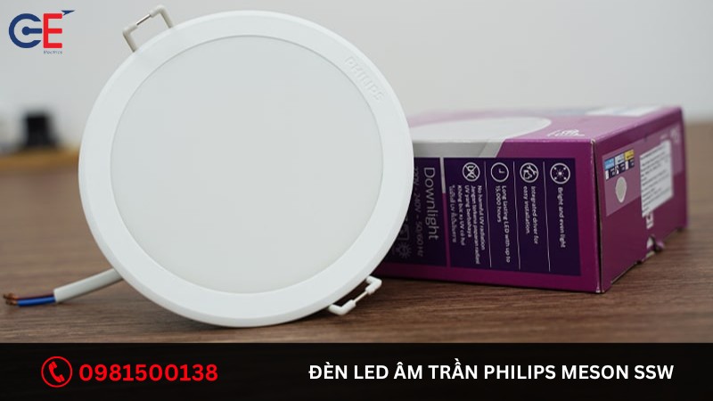 Ưu điểm của đèn LED Âm Trần Philips Meson SSW