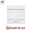 Bộ 2 công tắc Edenki Concept 1 chiều EC-102