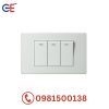 Bộ 3 công tắc Uten V3.0 1 chiều