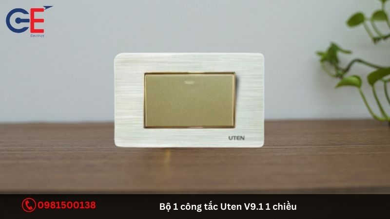 Cách lắp đặt bộ 1 công tắc Uten V9.1 1 chiều
