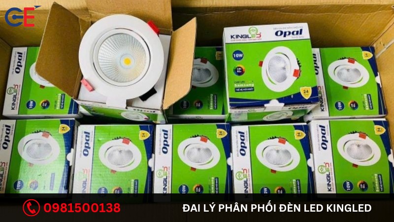 Đại lý phân phối đèn led KingLED