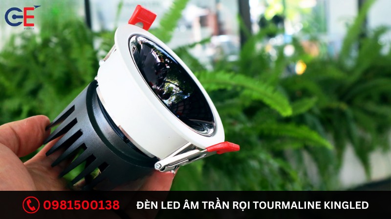 Ưu điểm của đèn Led âm trần rọi Tourmaline KingLed