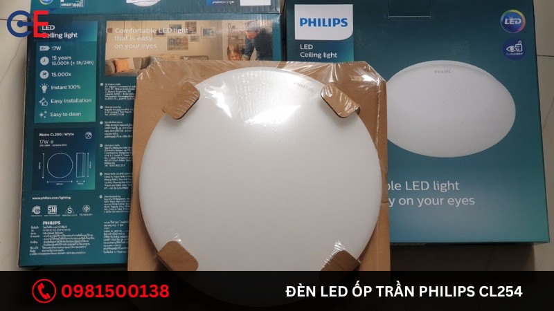 Ưu điểm của đèn Led ốp trần Philips CL254