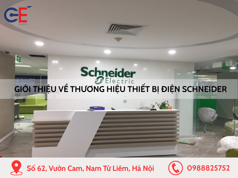 Giới thiệu về thương hiệu thiết bị điện Schneider