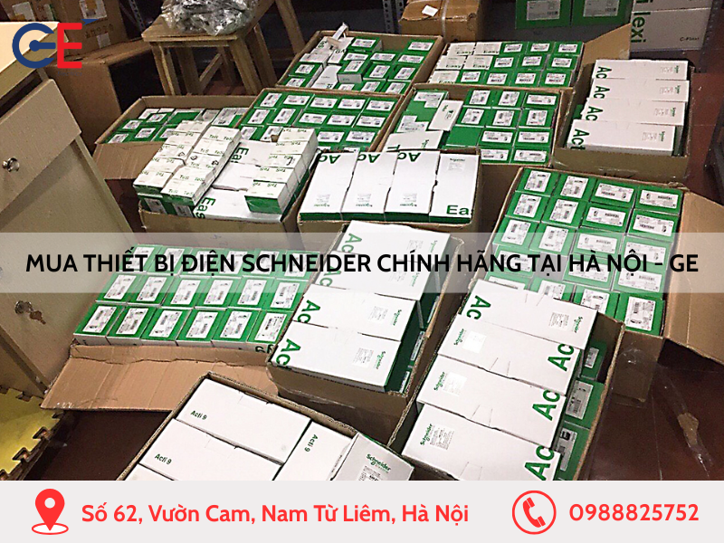 Mua thiết bị Schneider chính hãng tại Hà Nội - Công ty GE