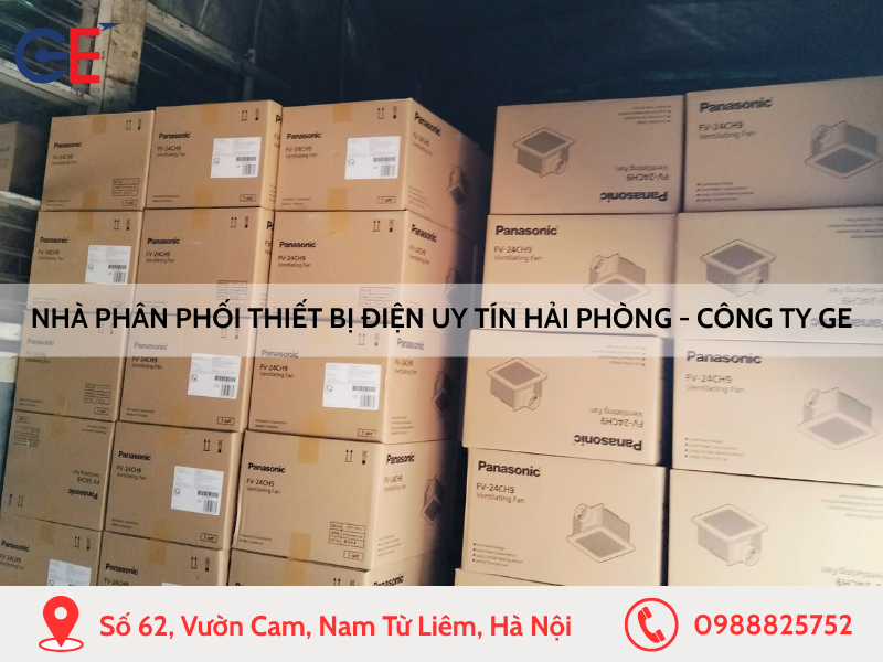 Nhà phân phối thiết bị điện Hải Phòng - Công ty GE
