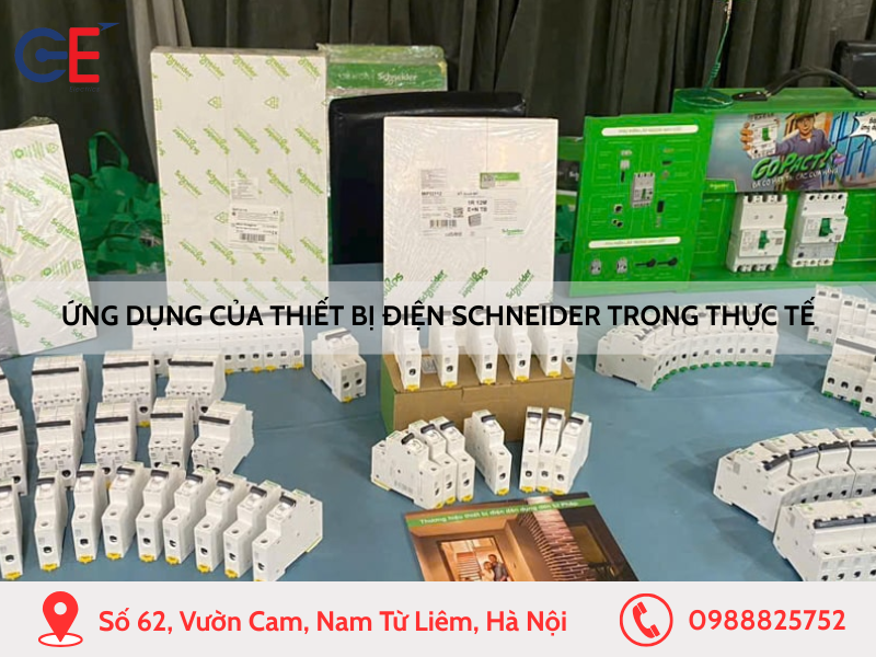 Ứng dụng của thiết bị điện Schneider trong thực tế