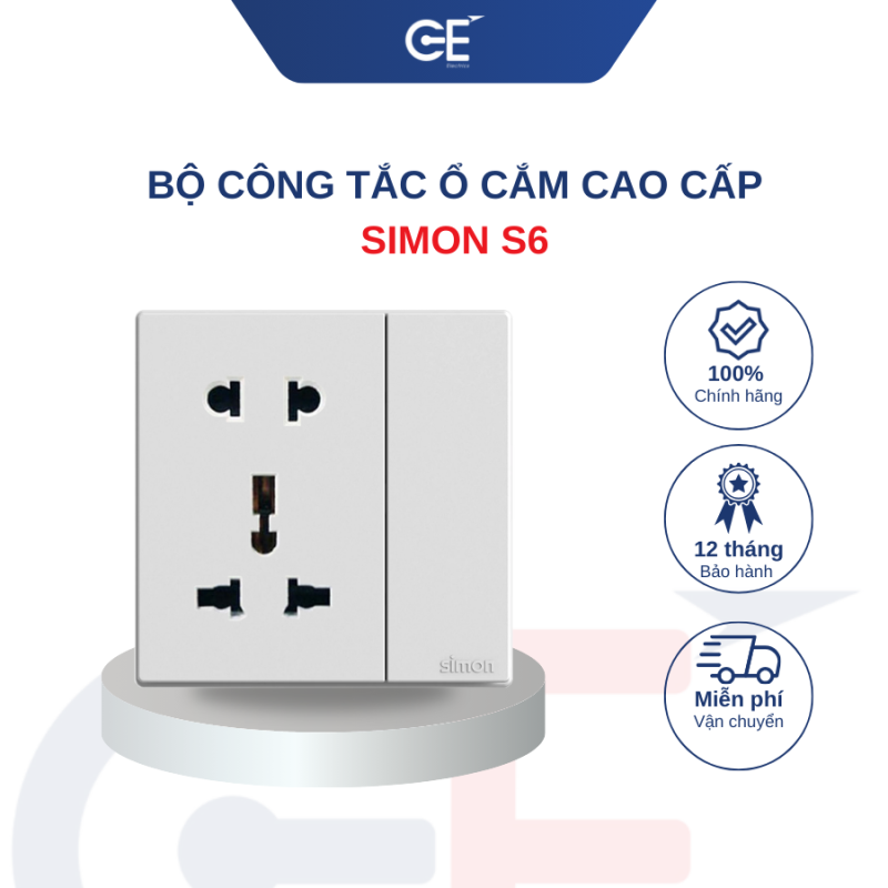 Ưu điểm nổi bật của công tắc ổ cắm Simon S6