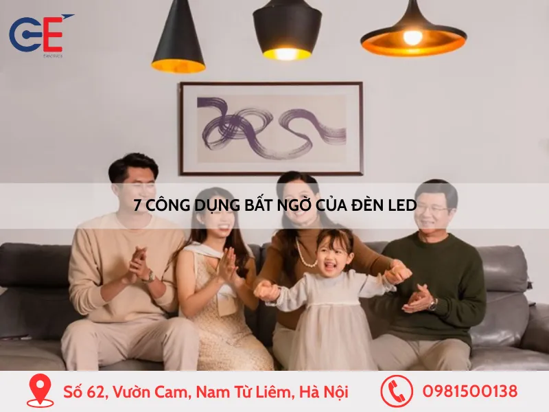 7 công dụng bất ngờ của đèn LED