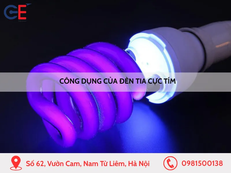 Công dụng của đèn tia cực tím