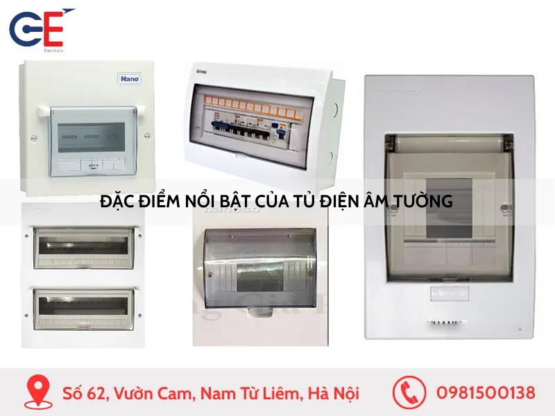 Đặc điểm nổi bật của tủ điện âm tường
