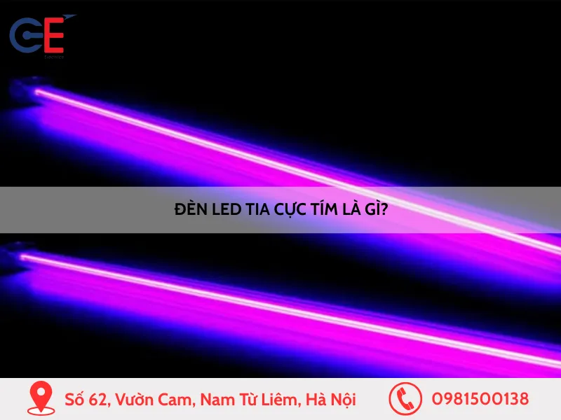 Đèn LED tia cực tím là gì